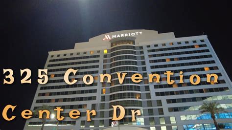 325 convention center drive.